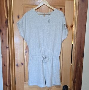 Wishlist Gray Women's Shorts Romper